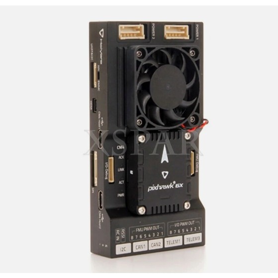 HolyBro Pixhawk RPi CM4 Plinthe + Module d'alimentation PM03D pour contrôleur de vol RC Avion Drone